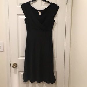 J Crew black bridesmaid dress